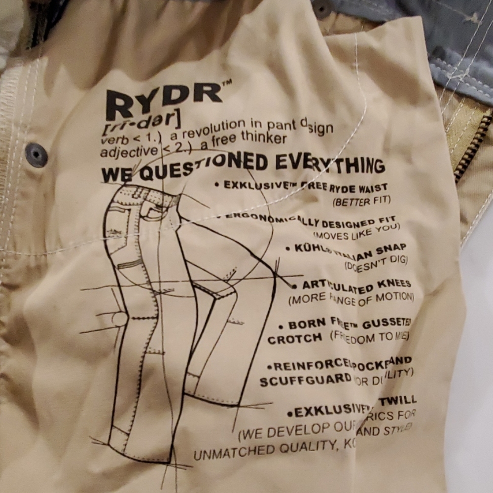 KUHL RYDER PANTS - Picture 8 of 8